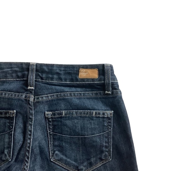 PAIGE Women's Peg Skinny Jeans - Dark Blue - Picture 9 of 9